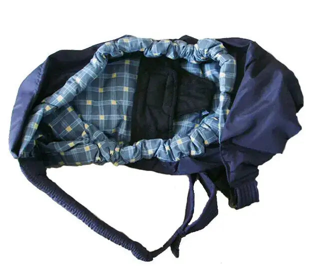 Compact nursing pouch with easy-access pockets