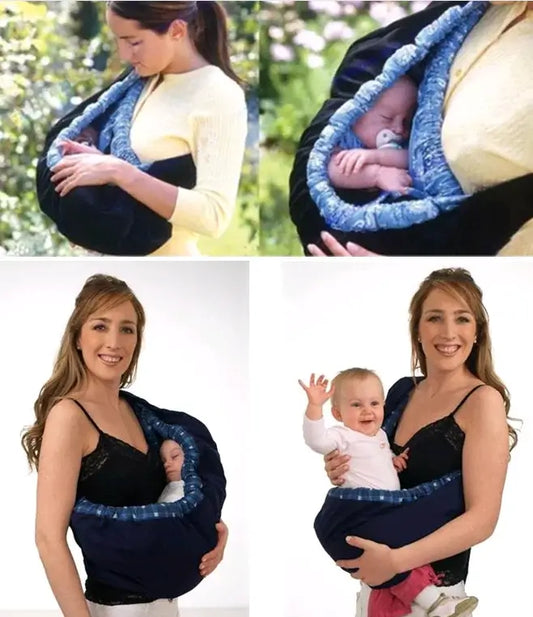 Newborn baby carrier bag with adjustable straps