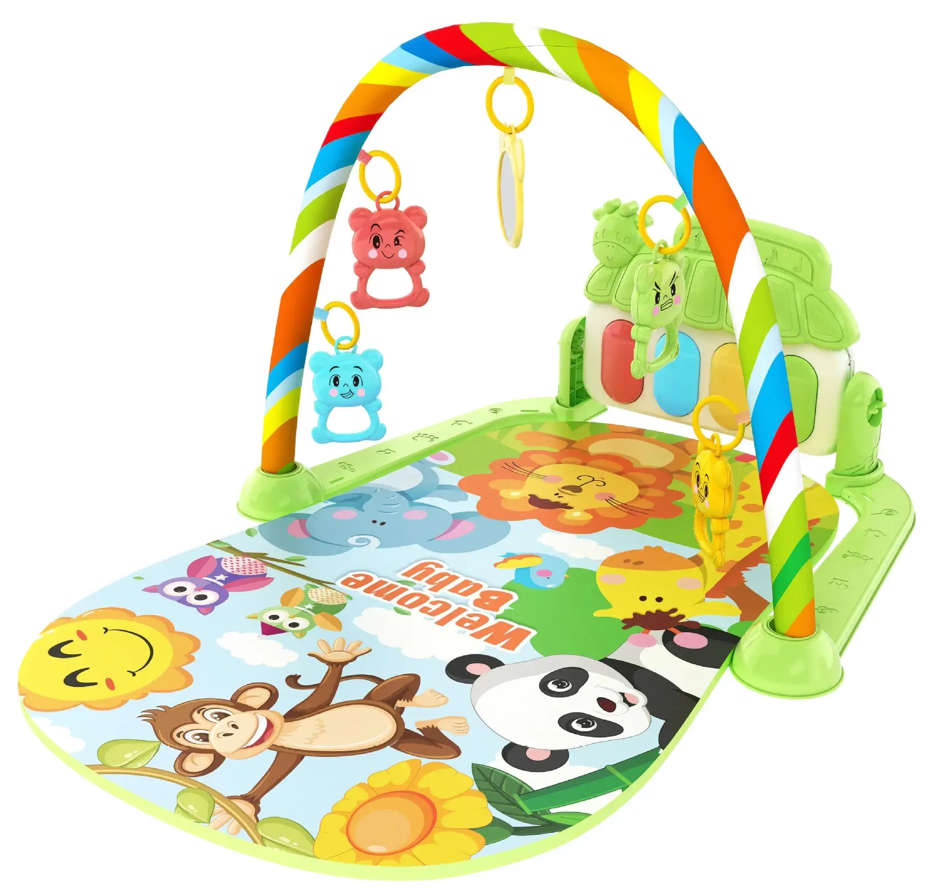 Baby Gymnastic Rack Music Pedal Piano Toys - Nehepha Baby