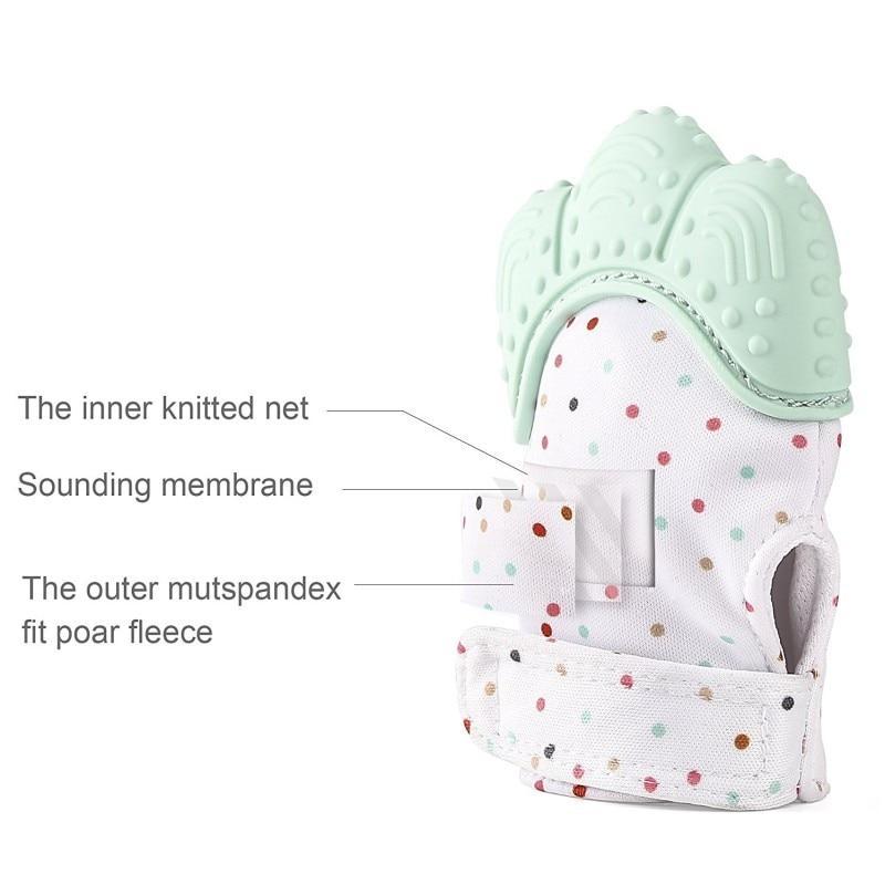 Baby Teether Gloves Mitten Toy - Nehepha Baby
