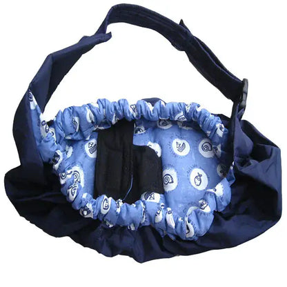 Lightweight newborn baby carrier bag in soft fabric