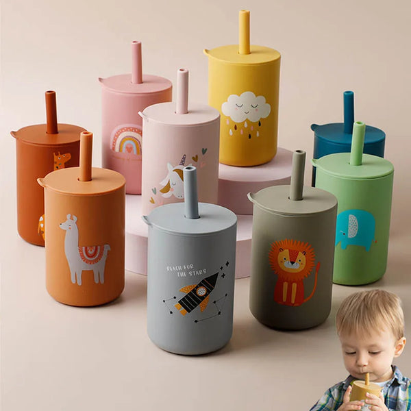 Baby Feeding Straw Cup