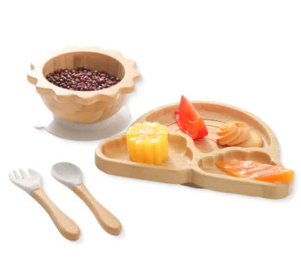 Nordic Style Baby Bamboo Tableware - Nehepha Baby