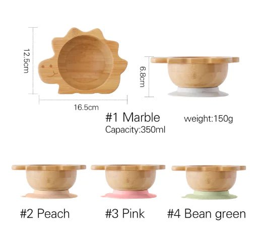 Nordic Style Baby Bamboo Tableware - Nehepha Baby
