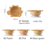 Nordic Style Baby Bamboo Tableware - Nehepha Baby