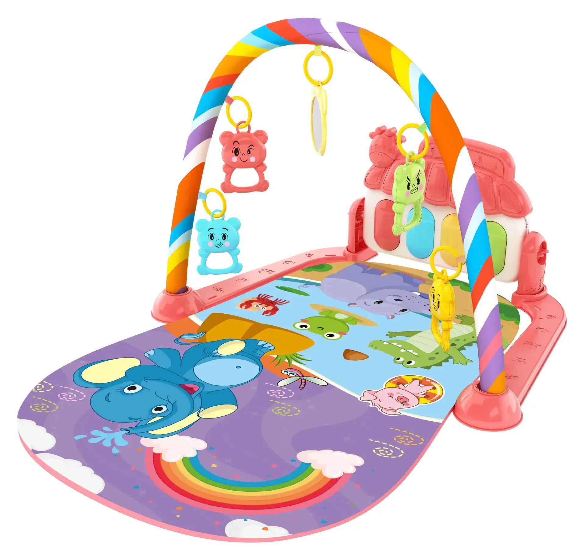 Baby Gymnastic Rack Music Pedal Piano Toys - Nehepha Baby