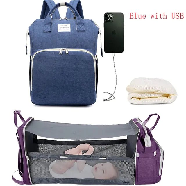 Portable Baby Folding Crib - Nehepha Baby