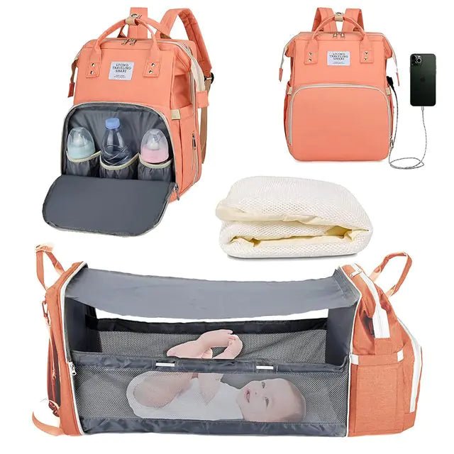 Portable Baby Folding Crib - Nehepha Baby