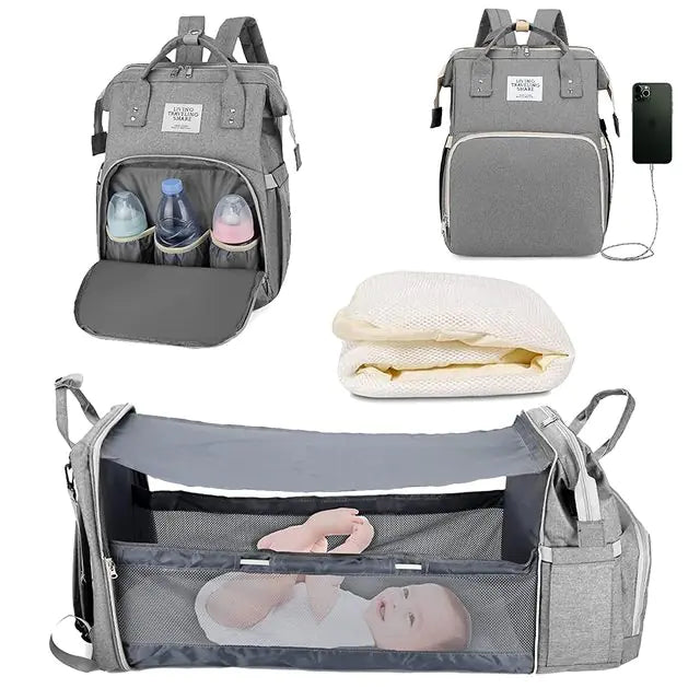 Portable Baby Folding Crib - Nehepha Baby