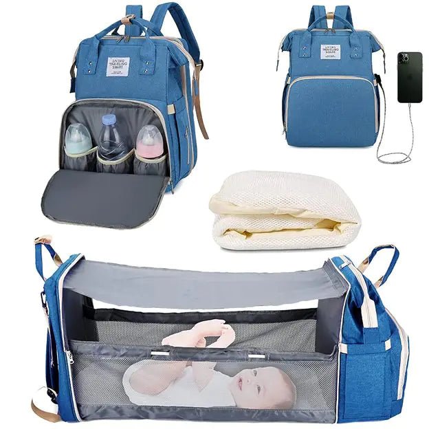 Portable Baby Folding Crib - Nehepha Baby