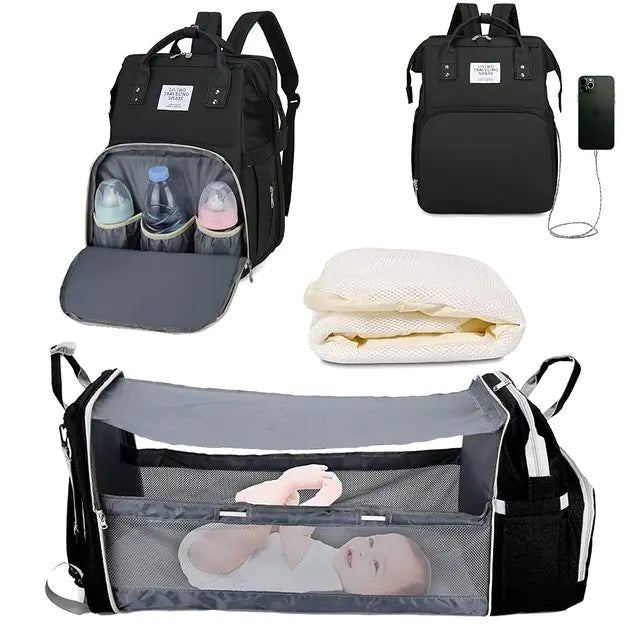 Portable Baby Folding Crib - Nehepha Baby