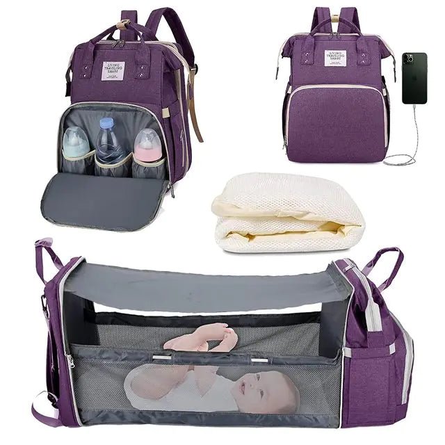 Portable Baby Folding Crib - Nehepha Baby