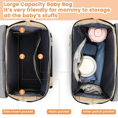 Portable Baby Folding Crib - Nehepha Baby