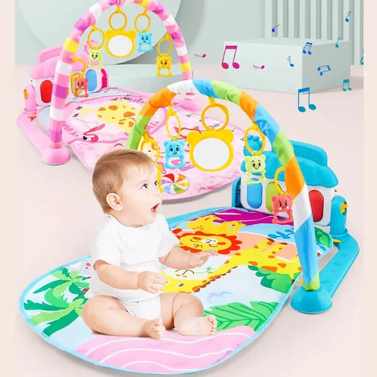 Baby Gymnastic Rack Music Pedal Piano Toys - Nehepha Baby