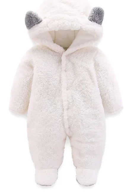 Winter Baby Jumpsuit Newborn Warm Thick Baby Romper - Nehepha Baby
