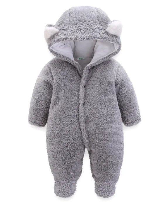 Winter Baby Jumpsuit Newborn Warm Thick Baby Romper - Nehepha Baby