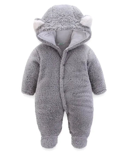 Winter Baby Jumpsuit Newborn Warm Thick Baby Romper - Nehepha Baby