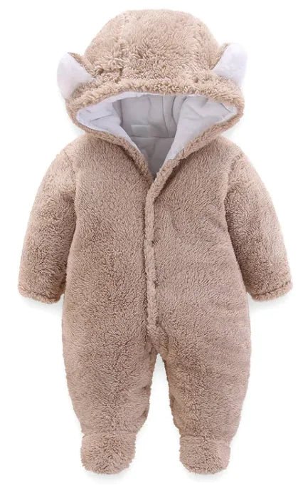 Winter Baby Jumpsuit Newborn Warm Thick Baby Romper - Nehepha Baby