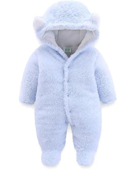 Winter Baby Jumpsuit Newborn Warm Thick Baby Romper - Nehepha Baby
